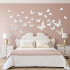 Acrylic Mirror Butterfly Wall (3D Mirror)