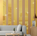 Vertical Strip Acrylic Mirror Wall Decor