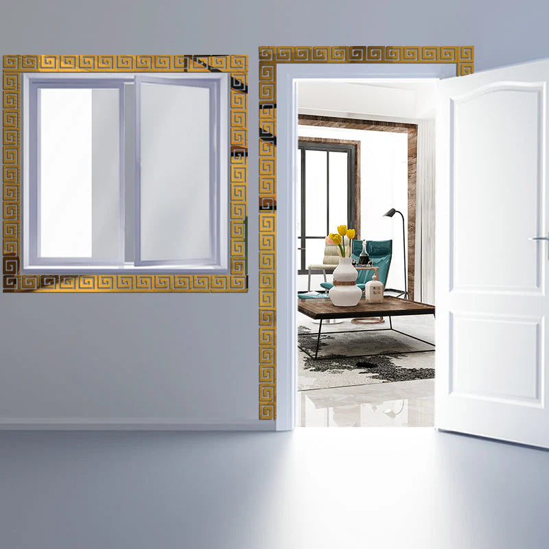 Border Versace Mirror Wall Sticker